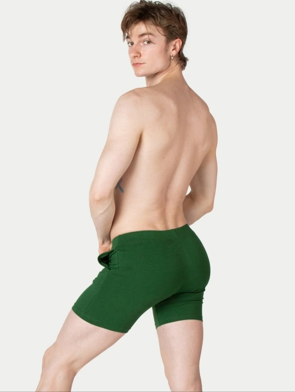 Awry men's FLOW Shorts GREEN - Picture 2 of 3